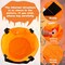 2 Pcs Trick or Treat Light up Halloween Candy Bucket (Orange) - 6.15 x 4.06 x 2.13 inches